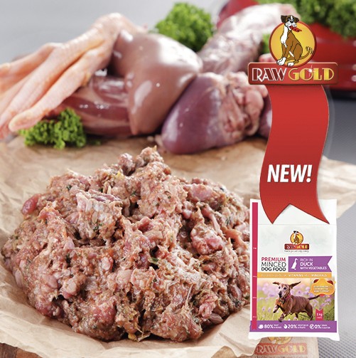 Raw Gold Duck Meal