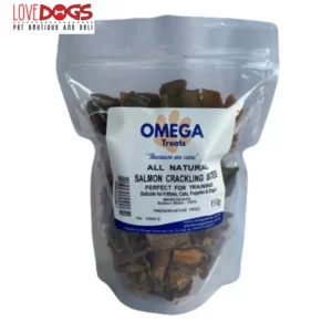 Omega Salmon Crackling Bites 150g