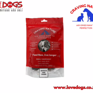 Craving Nature Ostrich Chews 100g