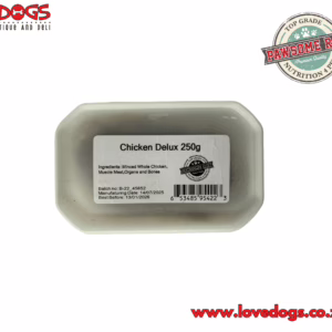 Pawsome Raw Chicken Delux 250g