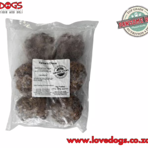 Pawsome Raw Farmer's Choice Patties 1kg