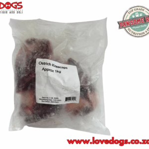 Pawsome Raw Ostrich Kneecaps 1kg