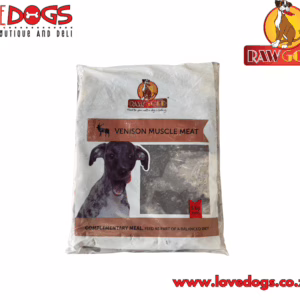 Raw Gold Venison Muscle Meat 1kg
