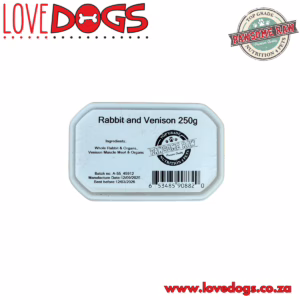 Pawsome Raw Rabbit and Venison 250g