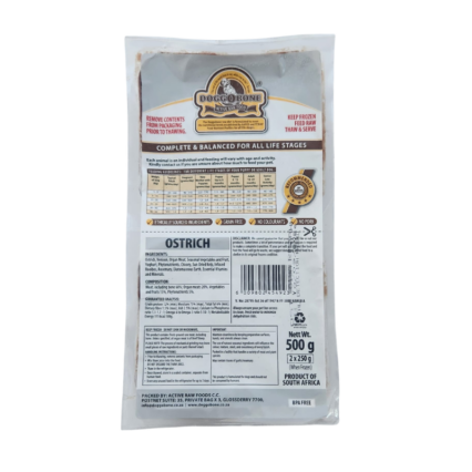 Doggobone Ostrich 500g